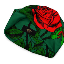 Load image into Gallery viewer, GREEN ROSE BEANIE