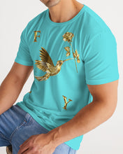 Load image into Gallery viewer, FLY T-SHIRT - Turquoise Men's Tee