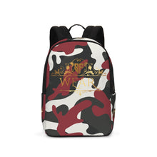 Load image into Gallery viewer, SF WEAR COMO - BURGUNDY/WHITE/BLACK Large Backpack