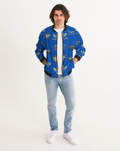 Load image into Gallery viewer, SF WEAR FULLY LOGO 2 - BLUE Men's Bomber Jacket