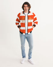 Load image into Gallery viewer, SF WEAR 2 TONE - ORANGE/WHITE Men's Bomber Jacket