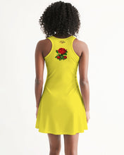 Load image into Gallery viewer, ETR TANK TOP DRESS - YELLOW Women's Racerback Dress