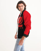 Load image into Gallery viewer, SF WEAR 1 LOGO 2 TONE JACKET - BLACK/RED Men's Bomber Jacket