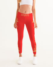 Load image into Gallery viewer, LOYALTY YOGA TOP - RED Women's Yoga Pants