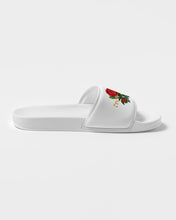 Load image into Gallery viewer, EVERYTHING ROSES FEMALE - White/Gold/WHITE Women's Slide Sandal