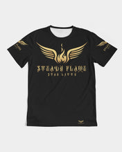 Load image into Gallery viewer, STEADY FLAME GOLD-BLACK Men's Tee