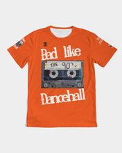 Load image into Gallery viewer, 90'S (BARS) - ORANGE/WHITE Men's All-Over Print Tee