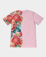 Load image into Gallery viewer, LEFTSIDE FULLY ROSE - PINK Men's Tee