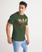 Load image into Gallery viewer, ROSE GOLD - NAVY GREEN Men's Tee