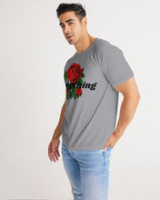 Load image into Gallery viewer, EVERYTHING ROSES 3.0 LINK UP - GREY Men's Tee