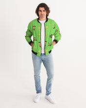 Load image into Gallery viewer, SF WEAR FULLY LOGO 2 - SHOCKING COLOR GREEN Men's Bomber Jacket