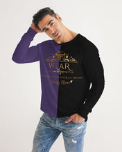 Load image into Gallery viewer, SF WEAR LONGSLEEVE- BLACK/PURPLE Men's Long Sleeve Tee