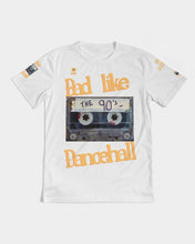 Load image into Gallery viewer, 90'S (BARS) - WHITE/GOLD Men's Tee