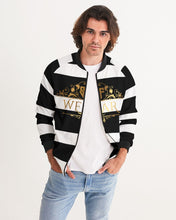 Load image into Gallery viewer, SF WEAR 2 TONE - BLACK/WHITE Men's Bomber Jacket