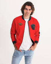 Load image into Gallery viewer, LIFE A GAMBLE. let Play - RED JACKET Men's Bomber Jacket