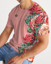 Load image into Gallery viewer, LEFTSIDE FULLY ROSE - DARK PINK Men's Tee