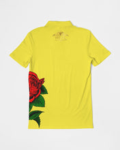 Load image into Gallery viewer, SF ROSE POLO 2 - YELLOW (2023) Men's Slim Fit Short Sleeve Polo