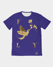 Load image into Gallery viewer, FLY T-SHIRT - PURPLE Men's Tee