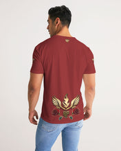 Load image into Gallery viewer, ROSE GOLD - BURGUNDY Men's Tee
