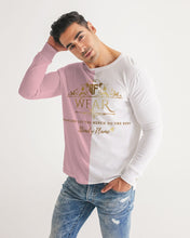 Load image into Gallery viewer, SF WEAR LONGSLEEVE - PINK/WKITE Men's Long Sleeve Tee