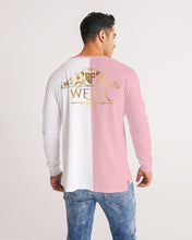 Load image into Gallery viewer, SF WEAR LONGSLEEVE - PINK/WKITE Men's Long Sleeve Tee