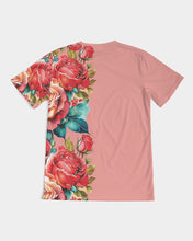 Load image into Gallery viewer, LEFTSIDE FULLY ROSE - DARK PINK Men's Tee