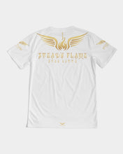 Load image into Gallery viewer, STEADY FLAME GOLD-WHITE Men's Tee