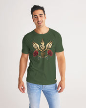 Load image into Gallery viewer, ROSE GOLD - NAVY GREEN Men's Tee