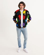 Load image into Gallery viewer, SPLASH JACKET - BLACK Men's Bomber Jacket