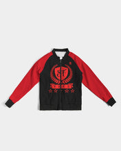 Load image into Gallery viewer, SF WEAR 1 LOGO 2 TONE FEMALE JACKET - BLACK/RED Women's Bomber Jacket