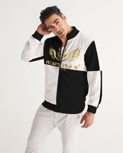 Load image into Gallery viewer, SF STAY LITTY - BLACK/WHITE Men's Track Jacket