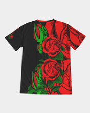 Load image into Gallery viewer, RIGHTSIDE FULLY ROSES - BLACK Men's Tee