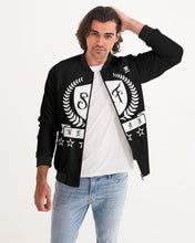 Load image into Gallery viewer, SF WEAR 1 LOGO JACKET - BLACK/WHITE Men's Bomber Jacket