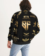 Load image into Gallery viewer, FULLY LOGO JACKET - BLACK Men's Bomber Jacket