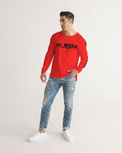Load image into Gallery viewer, SF WEAR 5STAR - BRIGHT RED Men's All-Over Print Long Sleeve Tee