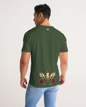 Load image into Gallery viewer, ROSE GOLD - NAVY GREEN Men's Tee