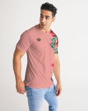 Load image into Gallery viewer, LEFTSIDE FULLY ROSE - DARK PINK Men's Tee