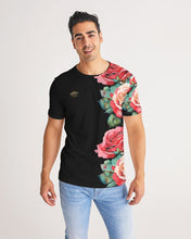 Load image into Gallery viewer, LEFTSIDE FULLY ROSE - BLACK Men's Tee