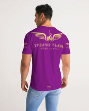 Load image into Gallery viewer, STEADY FLAME GOLD-PURPLE Men's Tee