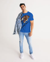 Load image into Gallery viewer, WE OUT HERE - BLUE/BLACK Men's Tee