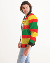 Load image into Gallery viewer, RASS (SF WEAR 3 TONE) - RED/GREEN/GOLD Men's Bomber Jacket