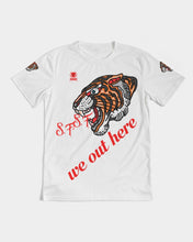 Load image into Gallery viewer, WE OUT HERE - WHITE/RED Men's Tee