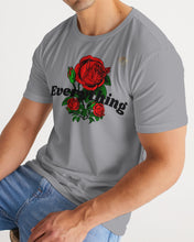 Load image into Gallery viewer, EVERYTHING ROSES 3.0 LINK UP - GREY Men's Tee