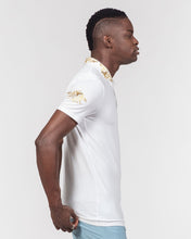 Load image into Gallery viewer, SF WEAR 2 GOLD POLO -WHITE Men's Slim Fit Short Sleeve Polo