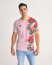 Load image into Gallery viewer, LEFTSIDE FULLY ROSE - PINK Men's Tee