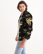 Load image into Gallery viewer, FULLY LOGO JACKET - BLACK Men's Bomber Jacket