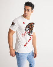 Load image into Gallery viewer, WE OUT HERE - WHITE/RED Men's Tee