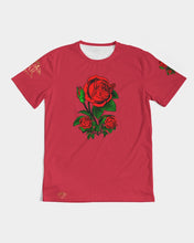 Load image into Gallery viewer, 1 R0SE - Red Men's T-SHIRT