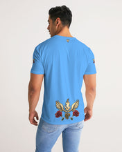 Load image into Gallery viewer, ROSE GOLD - SKY BLUE Men's Tee