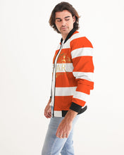 Load image into Gallery viewer, SF WEAR 2 TONE - ORANGE/WHITE Men's Bomber Jacket